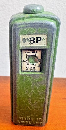 Vintage petrol pump - vintage, bp