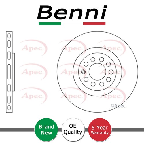Brake disc front benni - brake,