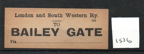 London south western - western, railway
