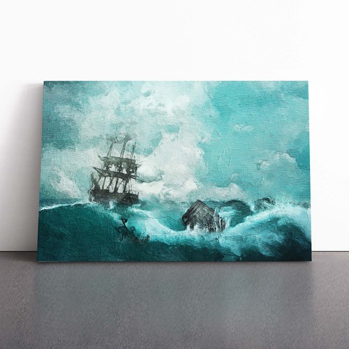 Pirate ship sailing - pirate, a