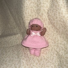 Hand Knitted 5 Inch Dolls