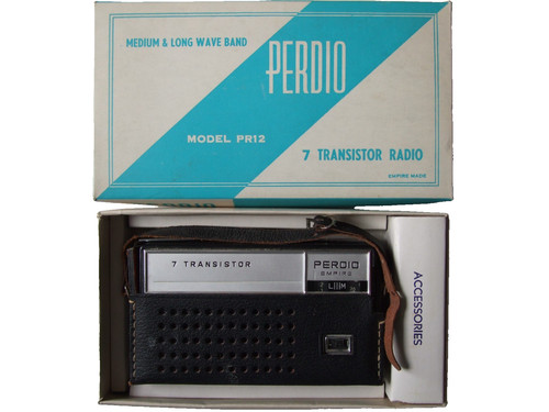 Perdio pr12 transistor radio - perdio,