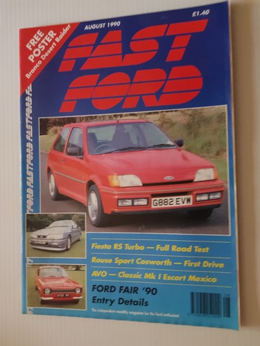 Fast ford magazine august - fast,