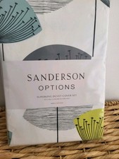 Sanderson Dandelion Clocks Duvet Cover Set with 2 Oxford Pillowcase