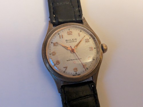 1940 buler 28mm hand winding - 1940's,