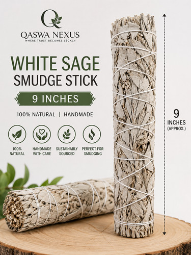 Xlarge white sage smudge stick - xlarge,
