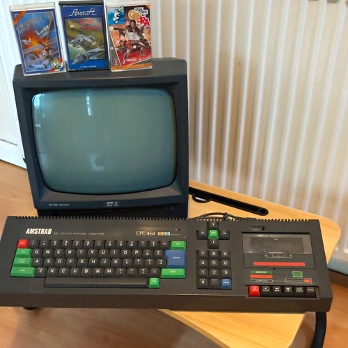 Vintage amstrad cpc - vintage, 464