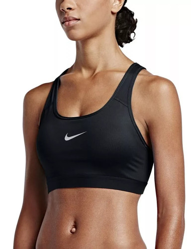 Nike womens black sports bra - womens,