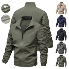 Mens Autumn Warm Jacket Outcoat Waterproof Casual Combat Outdoor Tactical Coat