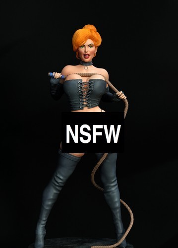 Scale resin figure model - 1/24,