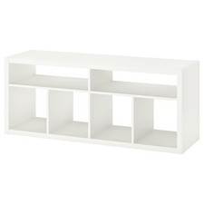 Ikea kallax bench desk - ikea, tv