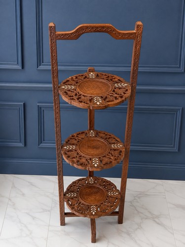 Anglo indian etagere antique - etagere, 3
