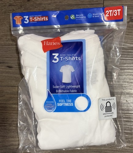Hanes boys tagless - t-shirts, 3