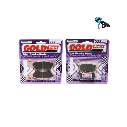 Goldfren s33 complete brake - complete,