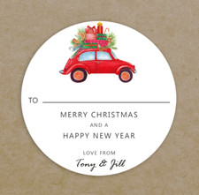 Personalised Christmas Labels