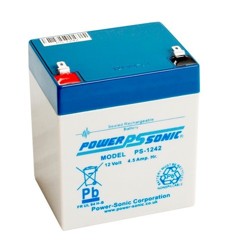 1242 power sonic 12v - power-sonic, 4.5ah