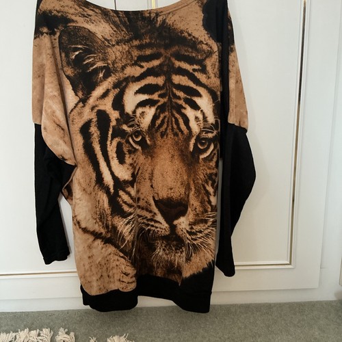 Ladies tiger jumper size - tiger, 14