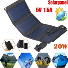 20W USB Solar Panel Folding