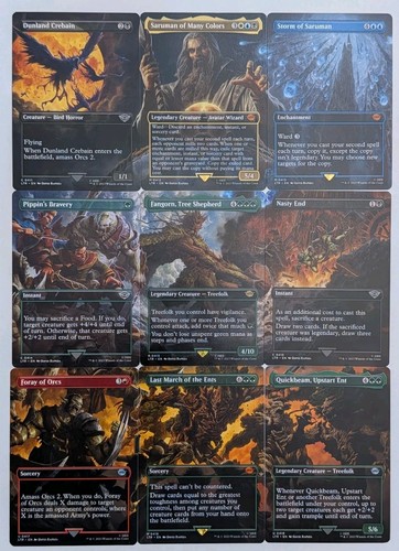 Isengard destroyed mtg lotr - mtg,