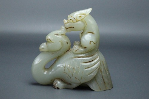 Chinese antique old hetian - chinese,