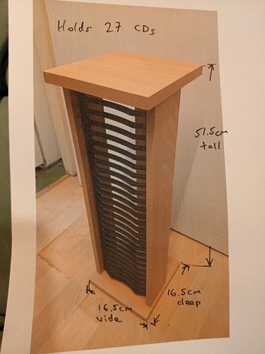Rack beech wood effect - beech,