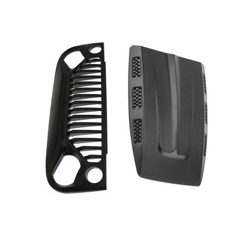 Plastic hood front air inlet - plastic, hood&