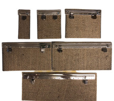 FULL SIZE MEDAL MOUNTING BROOCH BARS & DOUBLE BUCKRAM`S SET 1,2,3,4,5,6, SPACE