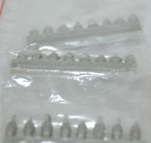 Scibor miniatures resin heads - resin,