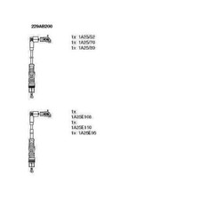 229AB200 BREMI IGNITION CABLE