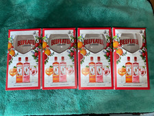 Beefeater London Glass Pack Of 4 Glasses BRAND NEW in BOX
