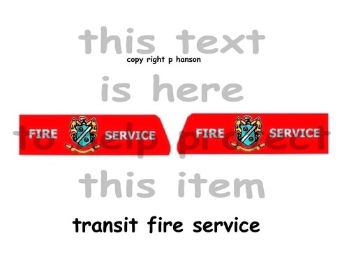 Dinky ford transit - transit, sticker