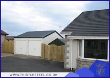 Steel Buildings Bespoke Prefab Double Garage