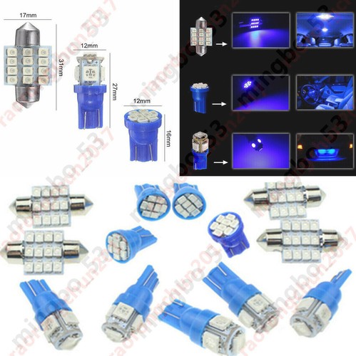 13x 8000k blue led - blue, lights