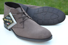 Clarks Mens Chukka Boots RONNIE LO GTX Dark Brown Nubuck UK 9.5 / 44