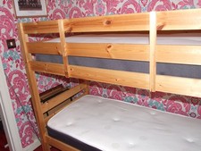 Wooden bunk bed it has been