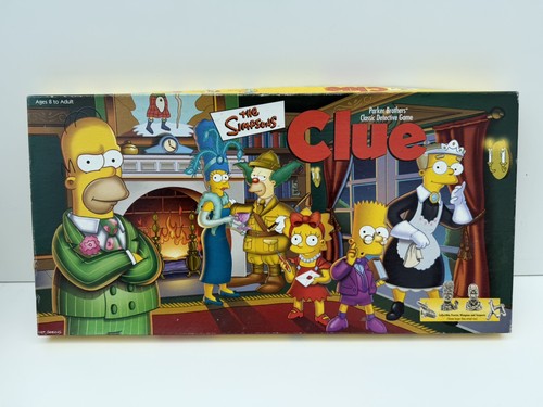 The simpsons clue board game - simpsons,