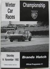 BRANDS HATCH 14 Nov 1992