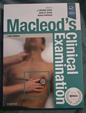 Macleod's Clinical Examination by Anna R. Dover (2018, Trade Paperback)