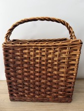 Vintage Wicker Storage Basket