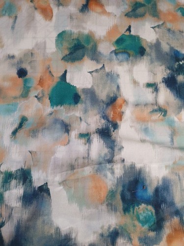 Studio teal blue - g, orange