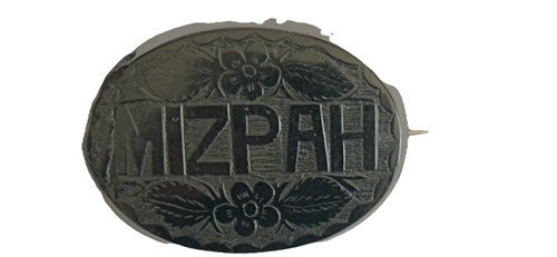 Mizpah antique whitby carved - mizpah,