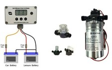 Water fed pole shurflo pump - fed,