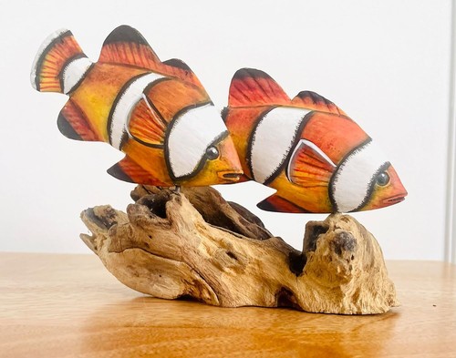 Clownfish bathroom ornament - clownfish, on