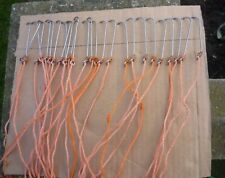 26 Mustad Stainless Steel No 8 Long Shaft Longline Hooks with Snoods