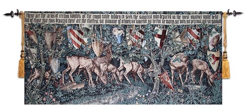 Belgian tapestry verdure - tapestry,