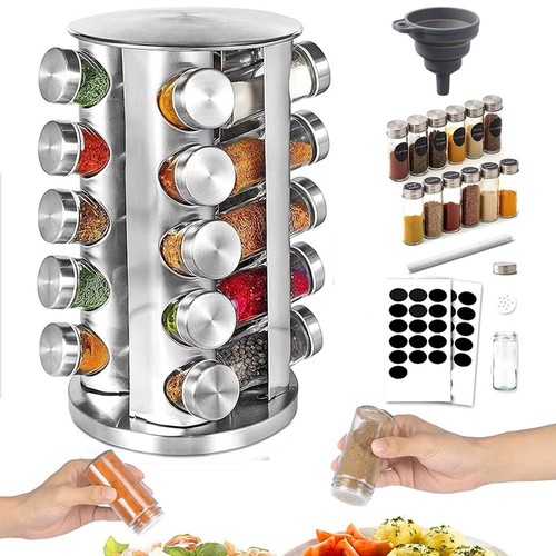 Stainless steel 20glass jar - steel,