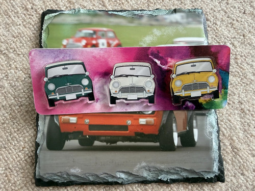 Classic mini pin badges - x, 3