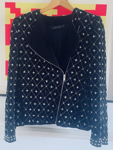 Zara woman black - black, velvet