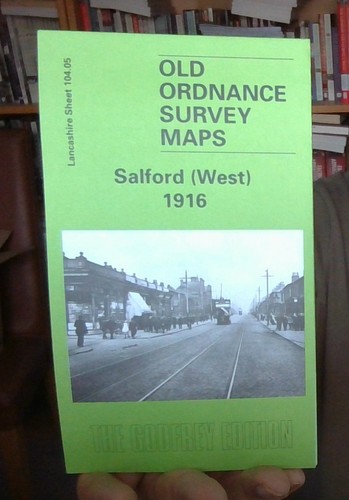 Map salford 1916 - map, of