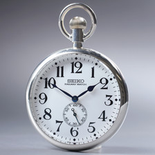 Limited [Exc+5] SEIKO Railroad Watch 8L34-0010 SCVR001 0136/3000 Hand Winding